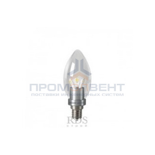 Лампа Gauss LED Candle Special Crystal clear 3W E14 4100K 1/10/100