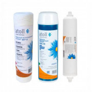 Комплект сменных картриджей Atoll №207 STD (для системы обратного осмоса A-4400p STD)