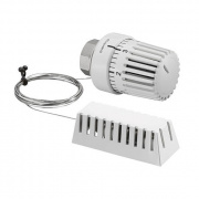 Головка термостатическая Oventrop Uni LH - M30x1.5 (8-38°C, с выносным датчиком 2 м., цвет  белый)