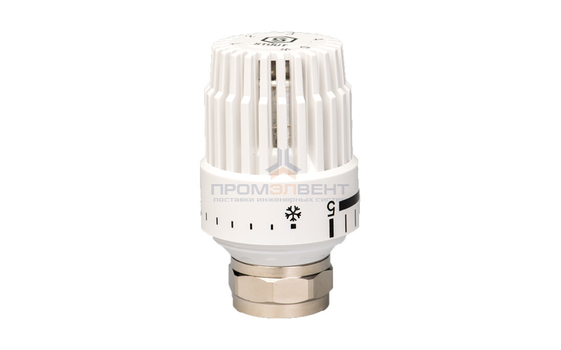 Головка термостатическая STOUT - M30x1.5 (регулировка 6-28°C, цвет белый)