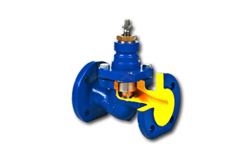 Клапан регулирующий Zetkama 227A - Ду20 (Ф/Ф, PN16, Tmax-200°C, серый чугун, исполнение №91)