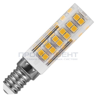 Лампа светодиодная Feron T16 LB-433 7W 6400K 230V E14 холодный свет d16x65mm