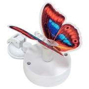 Светильник садово-парковый PL264 красная Бабочка на присоске 1LED RGB 46x30x42mm