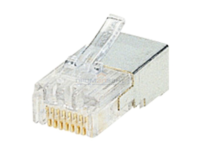 Вилка RJ 45 FTP кат. 5е - 9 контактов - ширина 11,7 мм Legrand