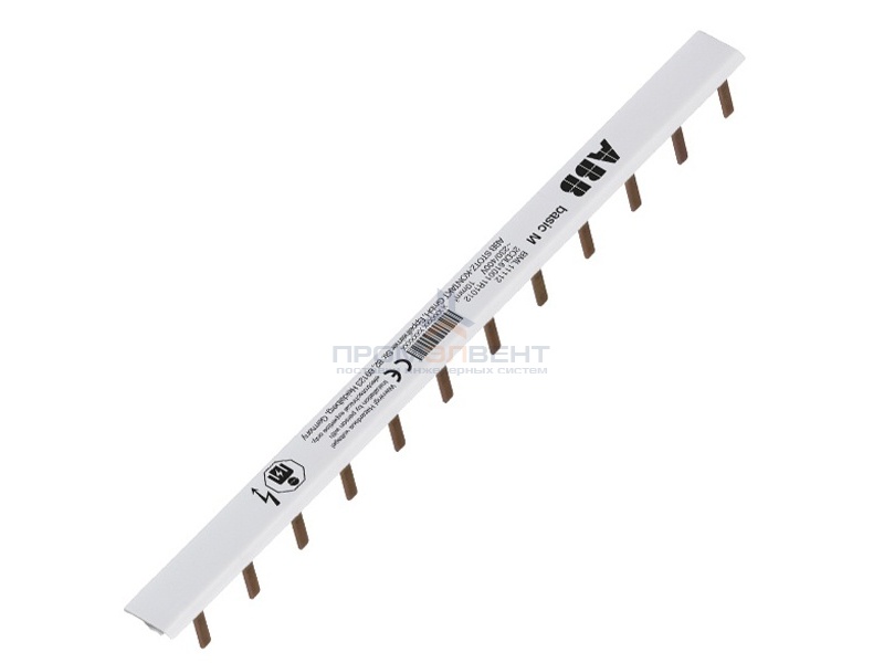 ABB Basic M Шина 1P, 12 модулей 10мм2 BML11112